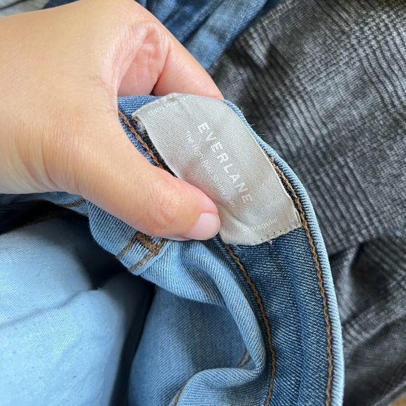 Everlane The High-Rise Skinny Jean Light Blue Wash Size 27 Regular Denim Pants - Picture 9 of 10
